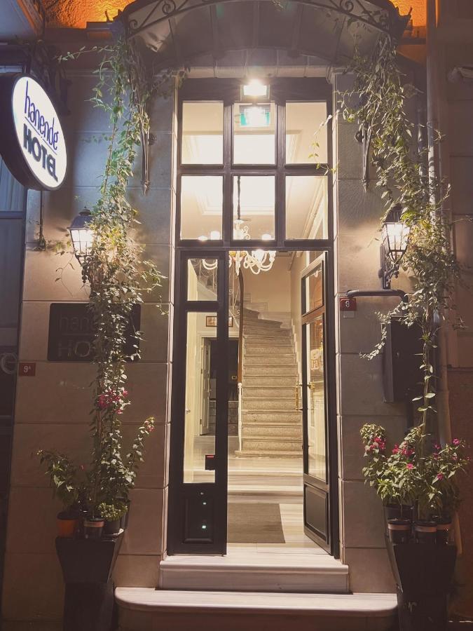 Hanende Hotel 이스탄불 외부 사진